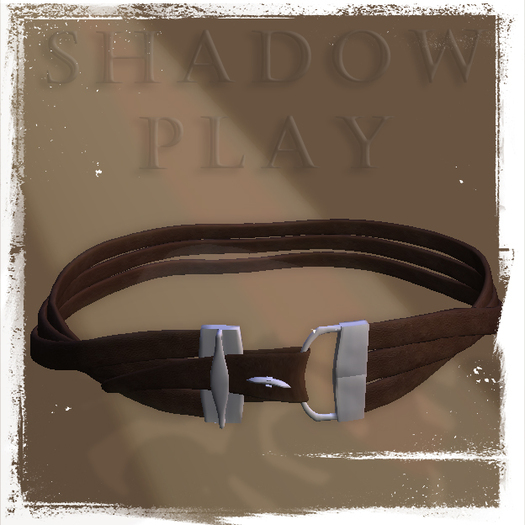 Shadow Play Designs - Belt 10.0 leather brown