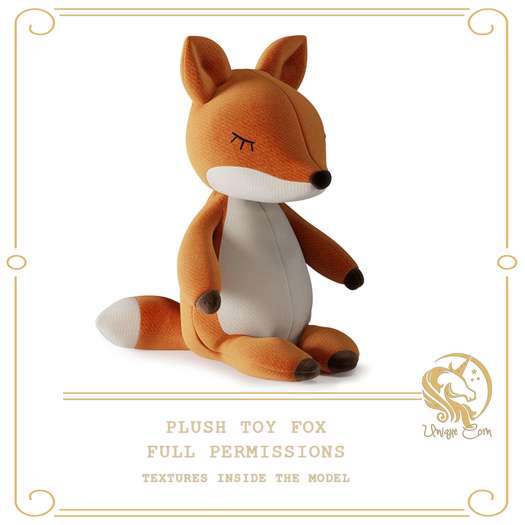 Full Perm Plush Toy Fox