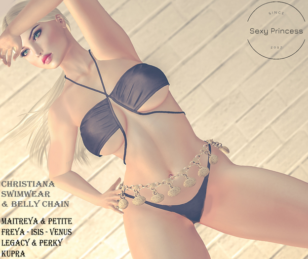 [Sexy Princess] Christianna Swimwear Brown 