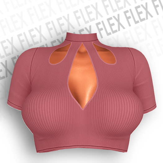 flex. Mia top - pink