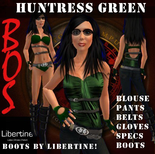 =BoS= Huntress - Green