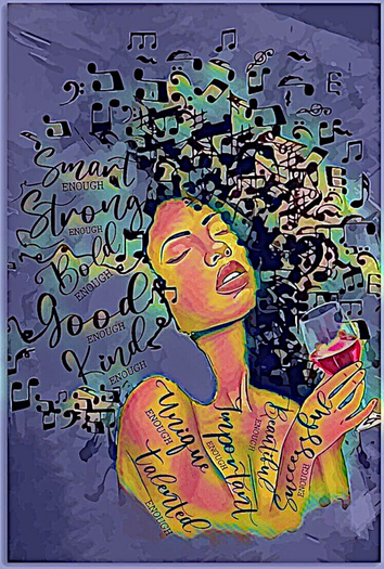 African American Woman Poster