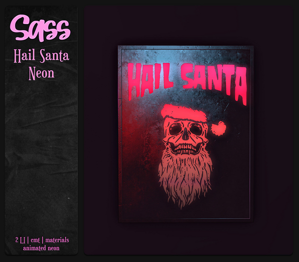 Sass [HD] Hail Santa Neon