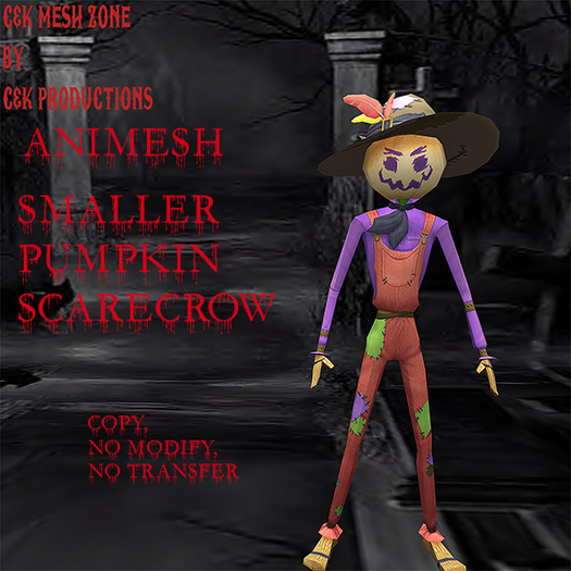 pumpkin scarecrow smaller