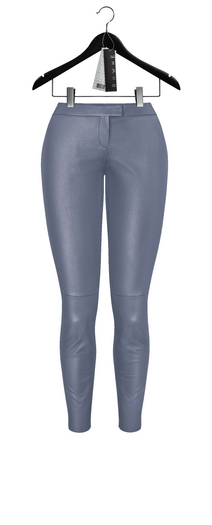 Rowne.Maja Leather Pant - Powder
