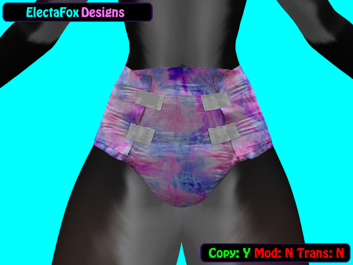 Tiedye (Purple/Pink/Blue) Texture Applier (SNUGGLIES v2)