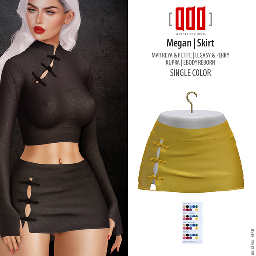 [ADD] Megan Skirt - Yellow