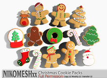 ::NIKOMESH::Full Permission Christmas Cookie Packs