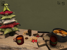 Apple Cider Christmas Table By Snuggles