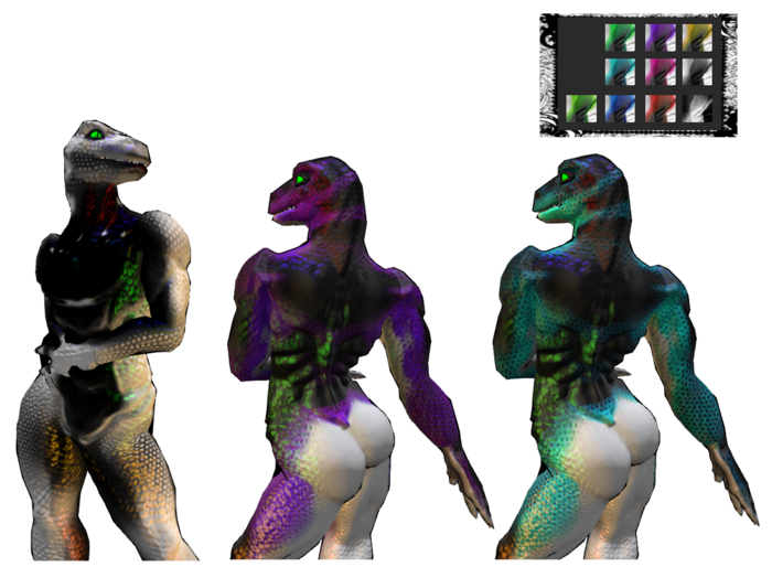 ARC_Color_multi_HUD classic t-rex stripes