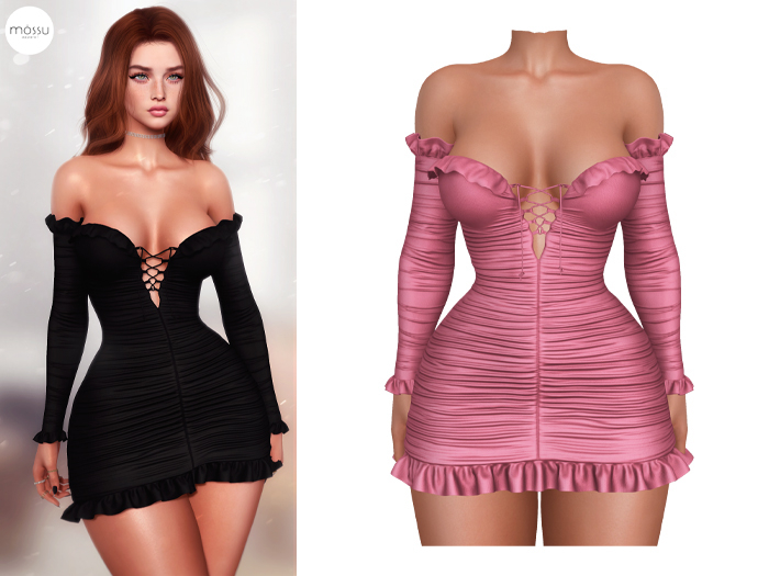 Mossu - Kim Dress - Rose 