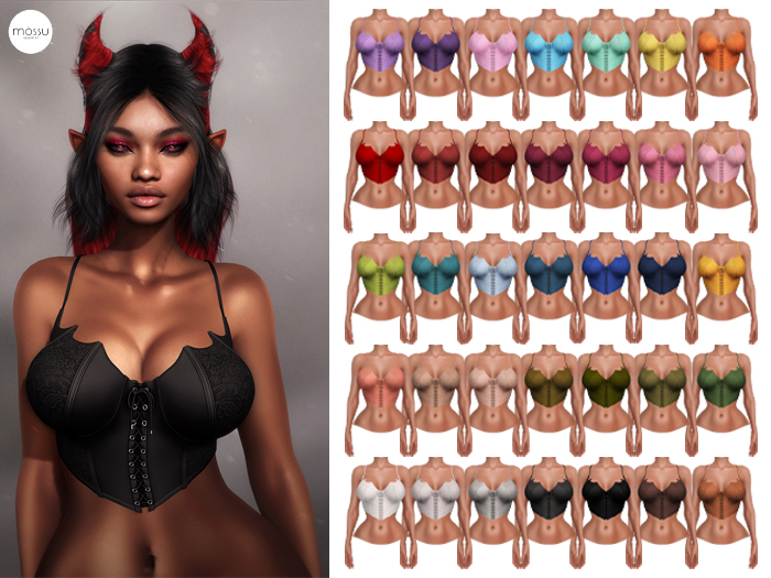 Mossu - Batty Top - Fatpack 