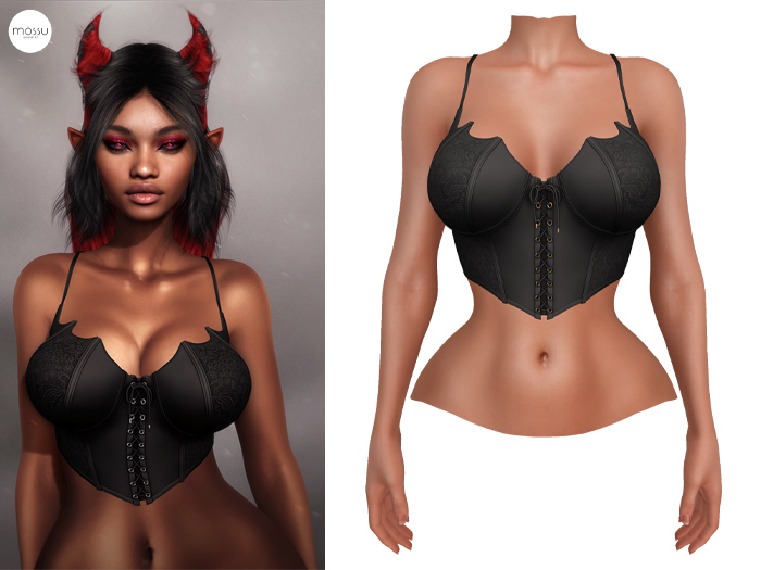 Mossu - Batty Top - Gray 