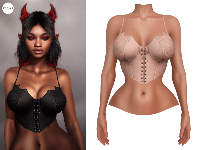 Mossu - Batty Top - Beige