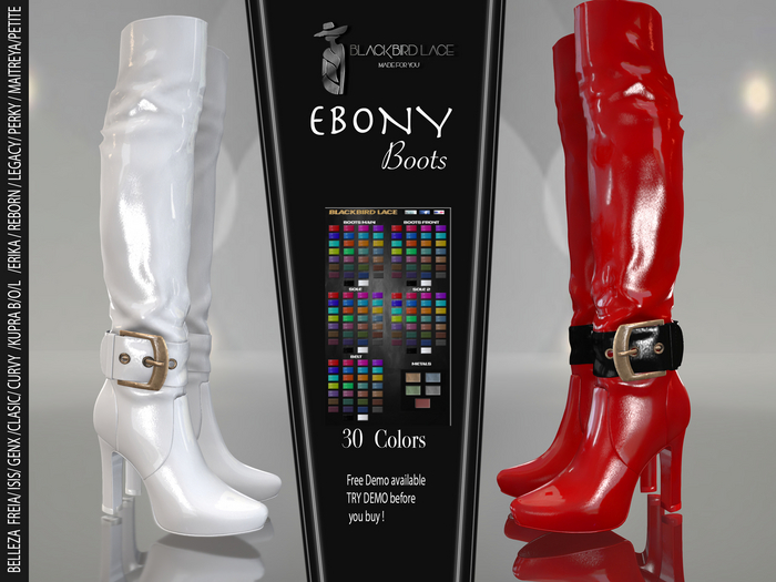 Promo 50 Off >Ebony BOOTS By Blackbird Lace
