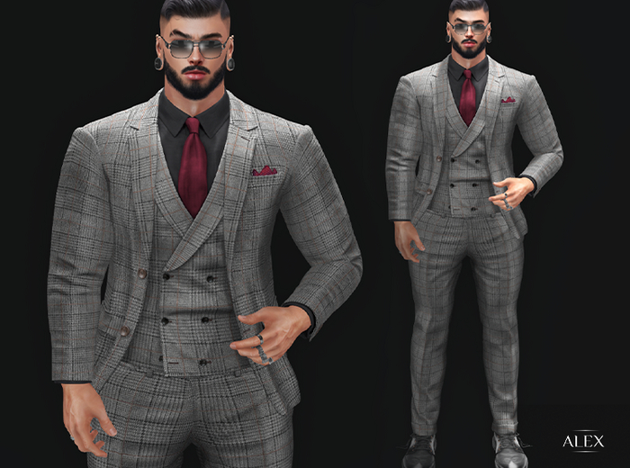 *ATLAS* GREY Male BENTO Pose 29