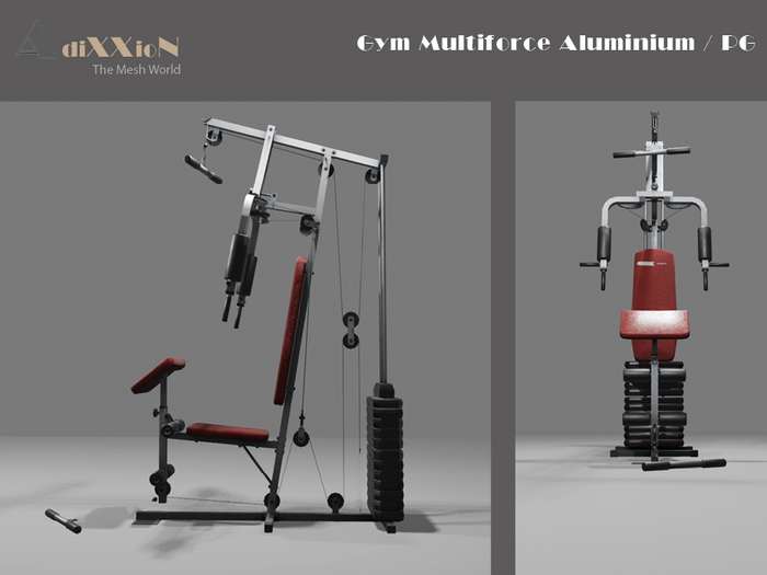Gym Multiforce Aluminium Machine / PG