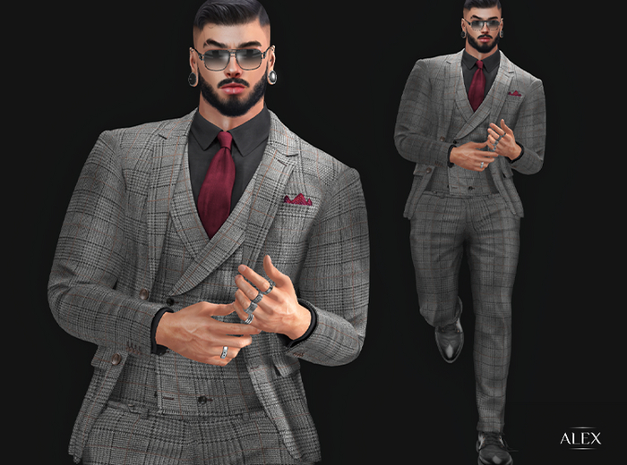 *ATLAS* GREY Male BENTO Pose 31