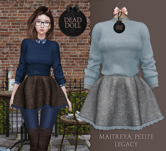 DEAD DOLL - Roberta Set - Sky