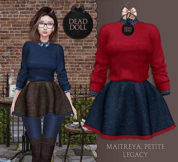 DEAD DOLL - Roberta Set - Red
