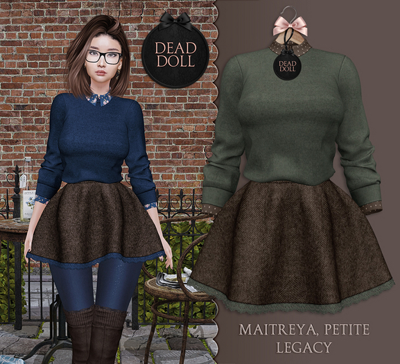 DEAD DOLL - Roberta Set - Green
