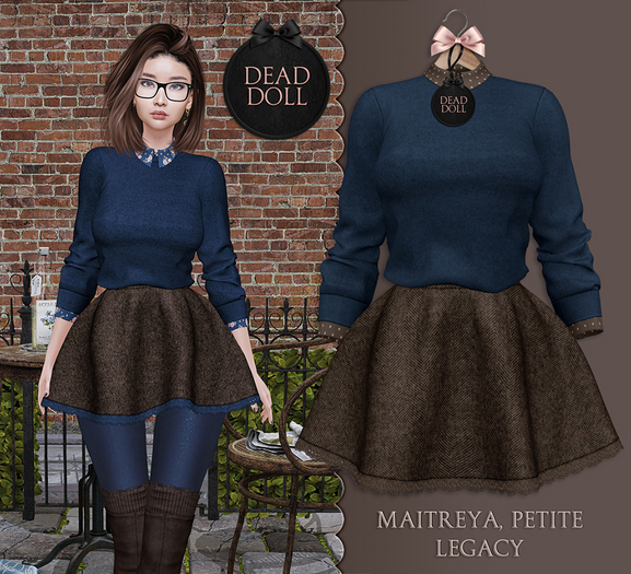DEAD DOLL - Roberta Set - Blue