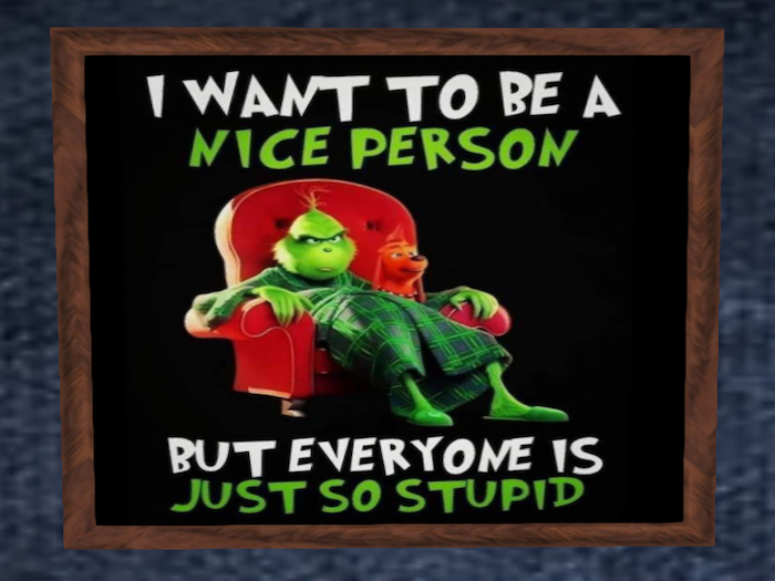 ~ Grinch ~ Single Prim Nice Person