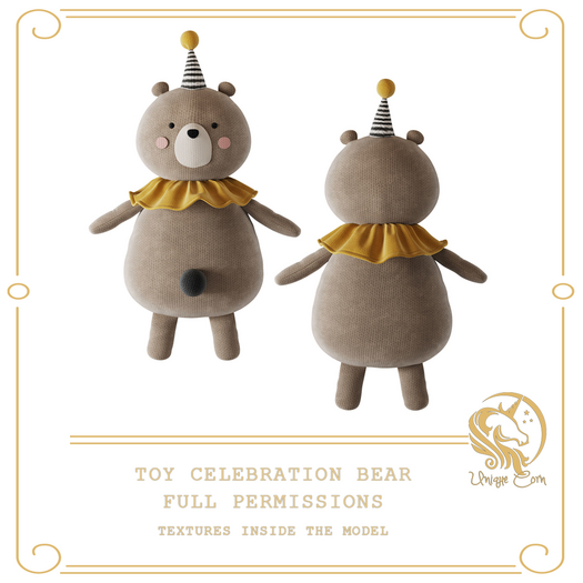 Full Perm Toy Celebration Bear