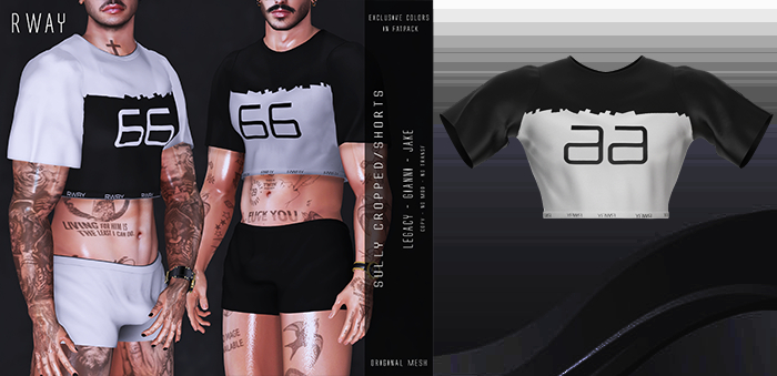 RWAY - Sully Black Cropped