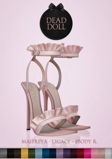 DEAD DOLL - Maxine Sandals - Fatpack