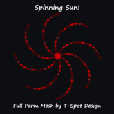 T-Spot Mesh - Spinning Sun - FP - LI=1.0