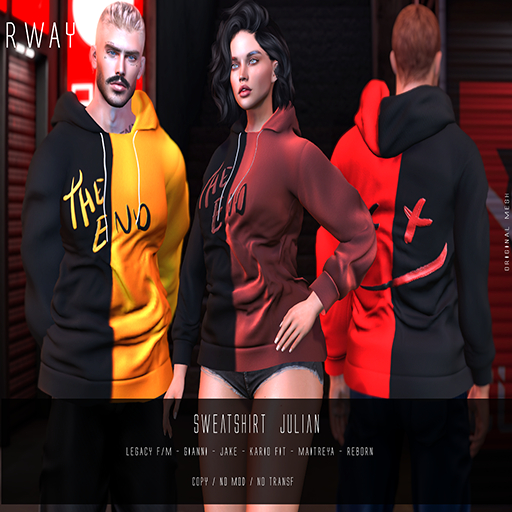 RWAY - Sweatshirt  Julian Fatpack