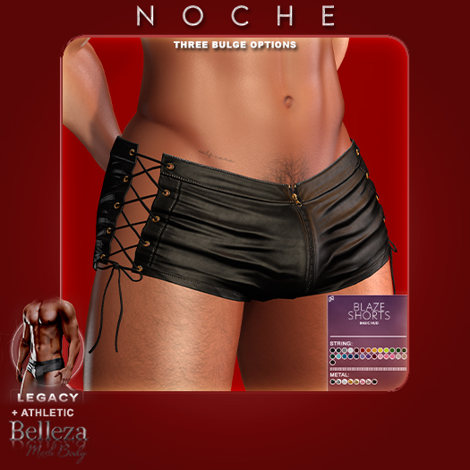 Noche. Blaze Shorts Black