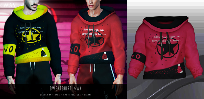 RWAY - Sweatshirt Max Rose