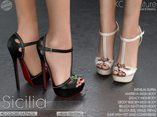 -KC- SICILIA HEELS / 40 COLORS FATPACK