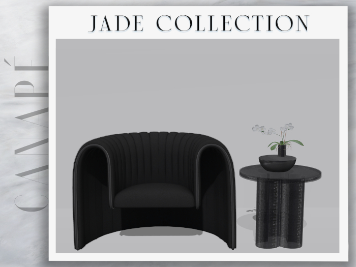 [Canape] Jade Collection Black
