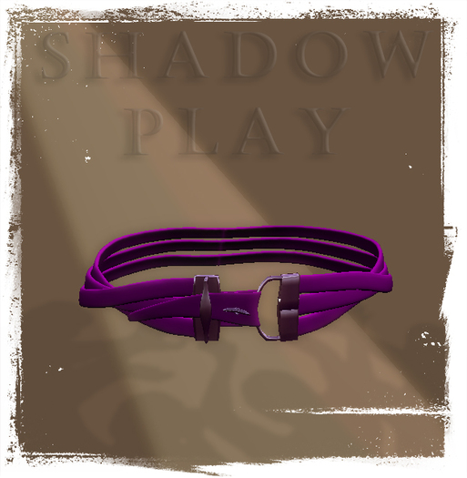 Shadow Play Designs - Belt 10.0 pink