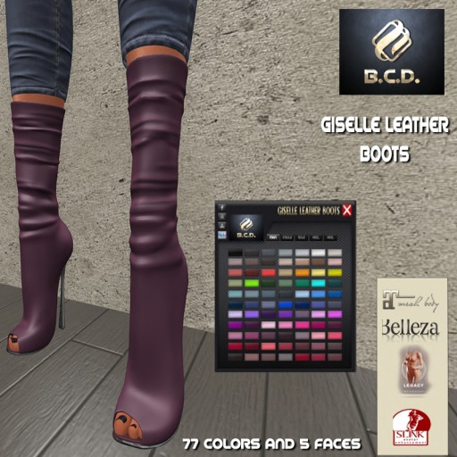 BCD Giselle Leather Boots DEMO