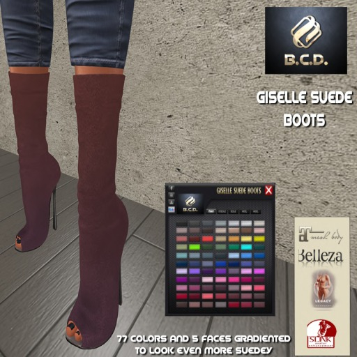 BCD Giselle Suede Boots DEMO