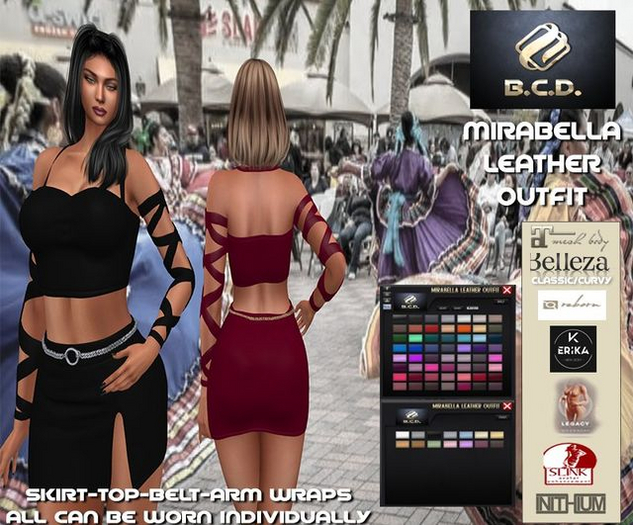 BCD Mirabella Leather Outfit