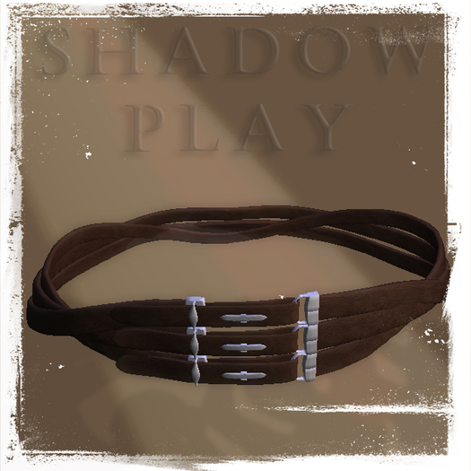 Shadow Play Designs - Belt 11.0 leather brown