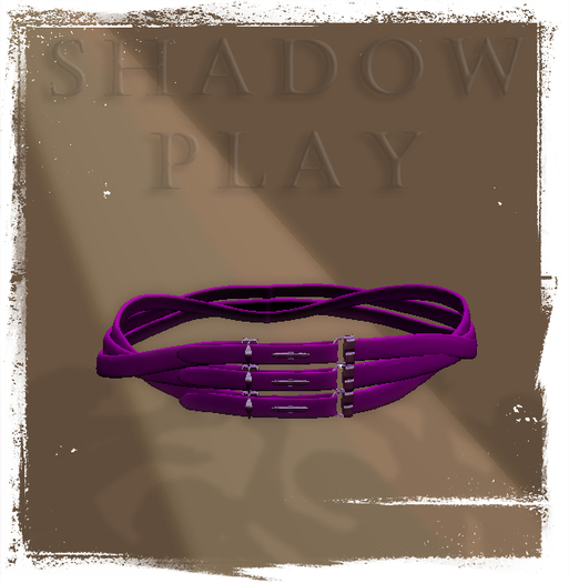 Shadow Play Designs - Belt 11.0 pink
