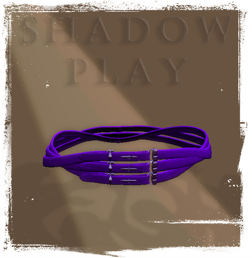 Shadow Play Designs - Belt 11.0 purple