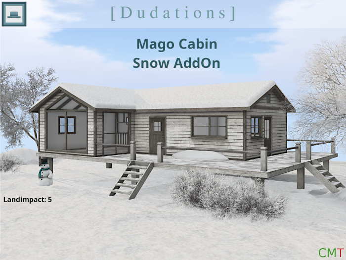 [-D-] Mago Cabin Snow AddOn