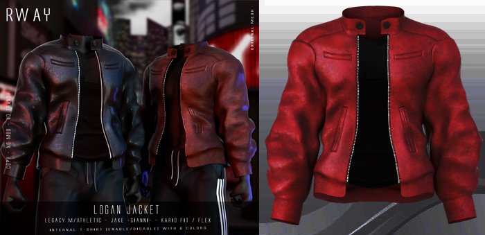 RWAY - Logan Jacket Blood