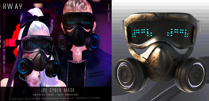 RWAY - Joe Cyber Mask Silver