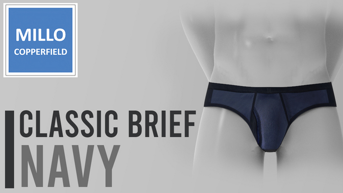 Millo Copperfield - Classic Brief Navy, Copy