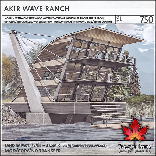 Trompe Loeil - Akir Wave Ranch [mesh]
