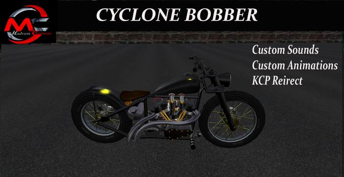 Motorcycle Cyclone Bobber special offer 