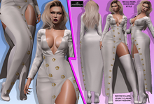 **NICOLE REBA WHITE ROCK STAR STYLE COMPLET OUTFIT**
